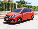 HONDA MOBILIO 1.5 RS ปี 2016 AUTO สีพิเศษSUNSET ORANGE ฟรีดาวน์ T.086-527-9533